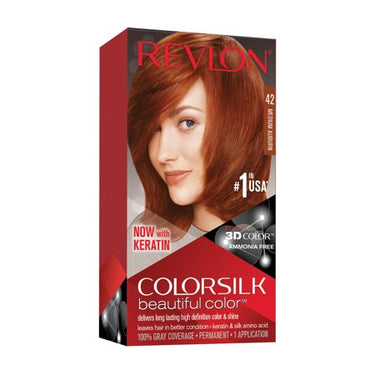 Revlon Colorsilk Beautiful Color – 42 Light Auburn – Ammonia-Free - ANNS BEAUTY SUPPLY
